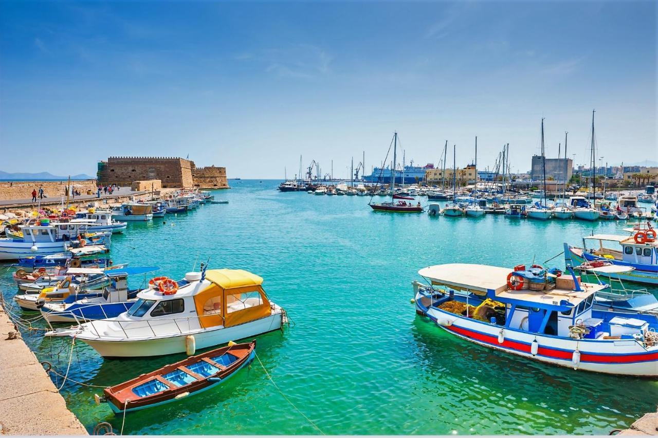 อพาร์ตเมนต์ 2 ห้องนอน 1 ห้องน้ำส่วนตัว ขนาด 100 ตร.ม. – เฮอราคลิออน Apartment Heraklion  ภายนอก รูปภาพ